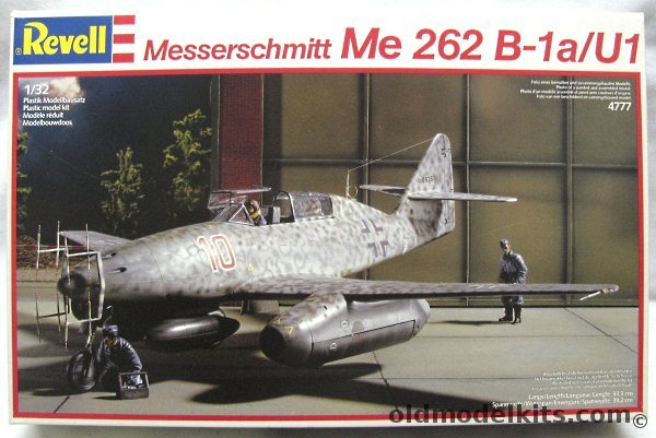 Revell 1/32 Messerschmitt Me-262 B-1a/U1 Night Fighter, 4777 plastic model kit